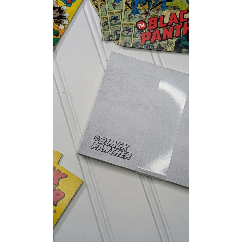 Marvel Comics The Black Panther Deluxe Note Card Set Book Box Stickers‎ New 2018